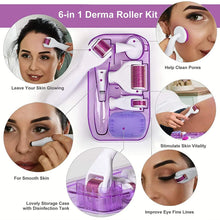 Load image into Gallery viewer, 6-In-1 Derma Roller 5 Heads
