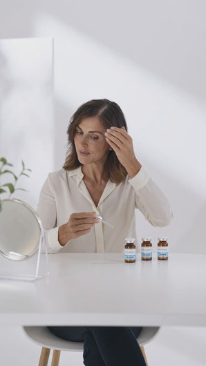 MC Exosome Hair liquid — professional scalp care, 5 × 10 ml. BellaSkin USA video.