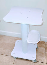 Load image into Gallery viewer, White Pedestal / Stand / Trolley # 2437
