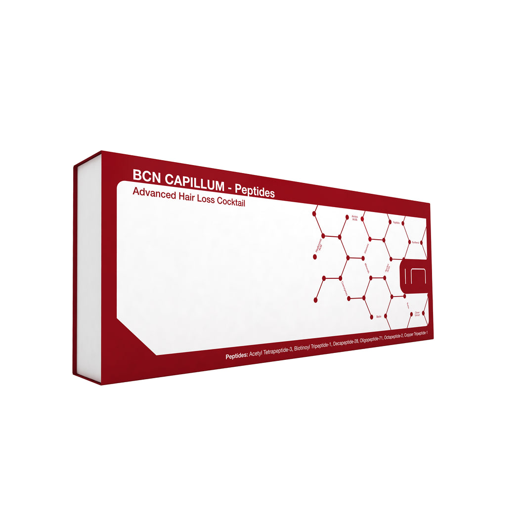 BCN Capillum - Péptidos (Cóctel Avanzado contra la Caída del Cabello) - Institute BCN (5 viales X 5ml)