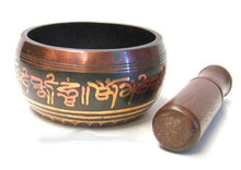 Load image into Gallery viewer, Small Singing Bowl with Mallet #927
